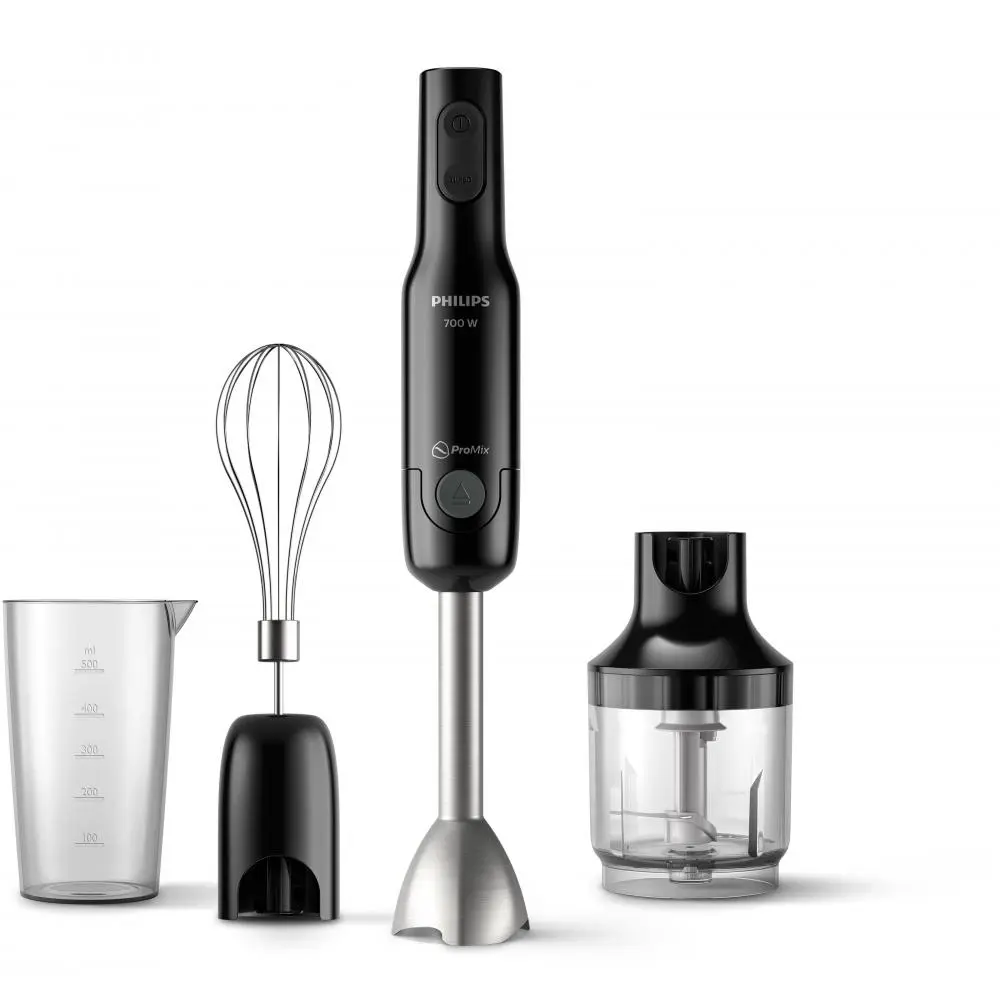 Блендер Philips заглибний Daily Collection 700Вт, 3в1, чорний