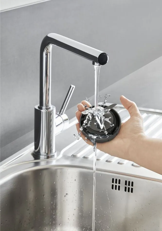 Блендер Tefal стаціонарний Blendeo Plus Mixer, 450Вт, чаша-1500мл, білий - 10