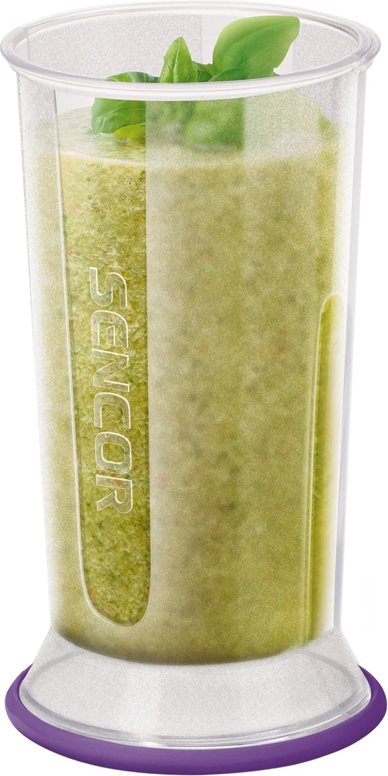 Блендер Sencor заглибний 1000Вт, 3в1, чаша-700, чопер-500мл, фіолетовий - 20