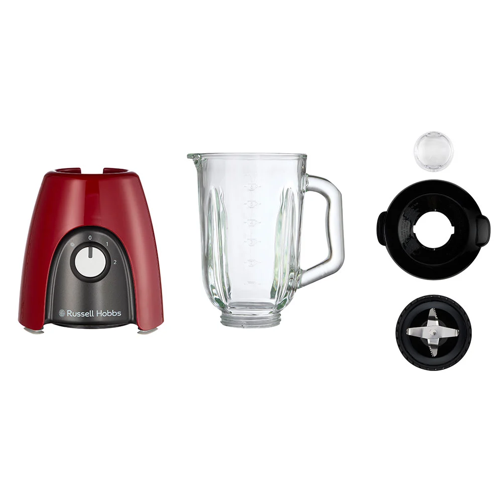 Блендер Russell Hobbs стаціонарний Desire Red, 650Вт, чаша-1500мл, червоний - 2