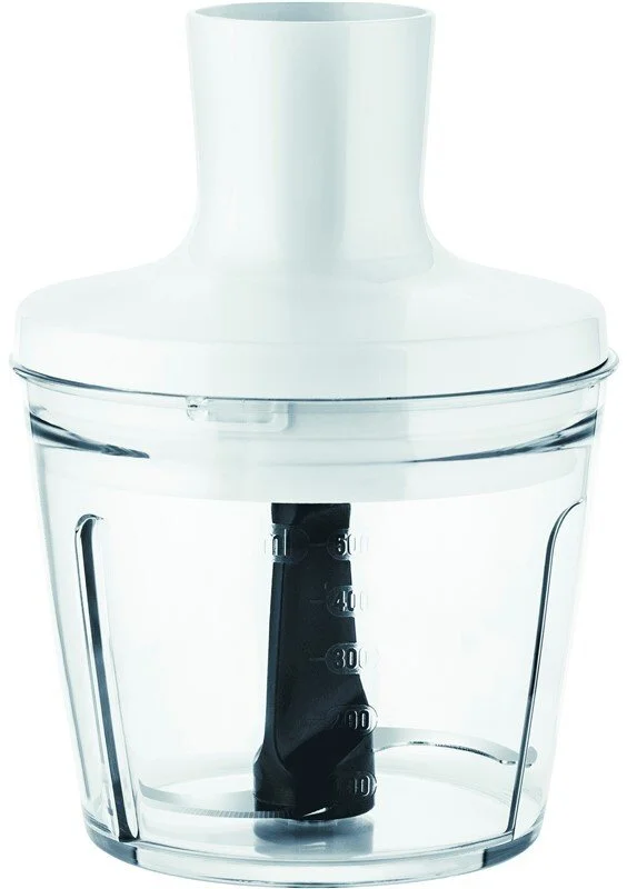 Блендер Tefal заглибний Optichef 800Вт, 3в1, чаша-800мл, чопер-500мл, турборежим, білий - 4