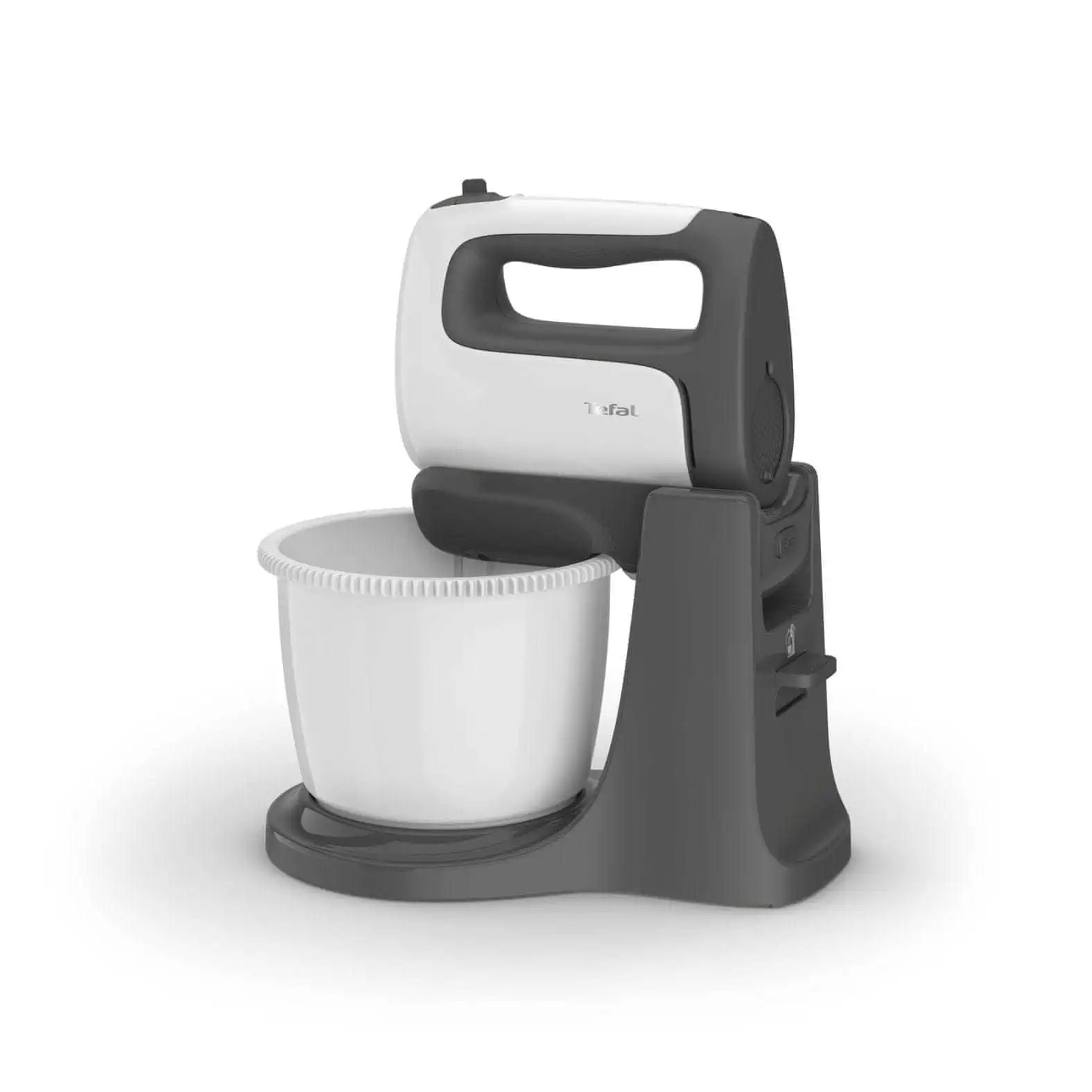 Міксер Tefal стаціонарний  Prep'Mix+ Standbowl 500Вт, насадки-4, чаша-пластик, 2.5л, турборежим, біл