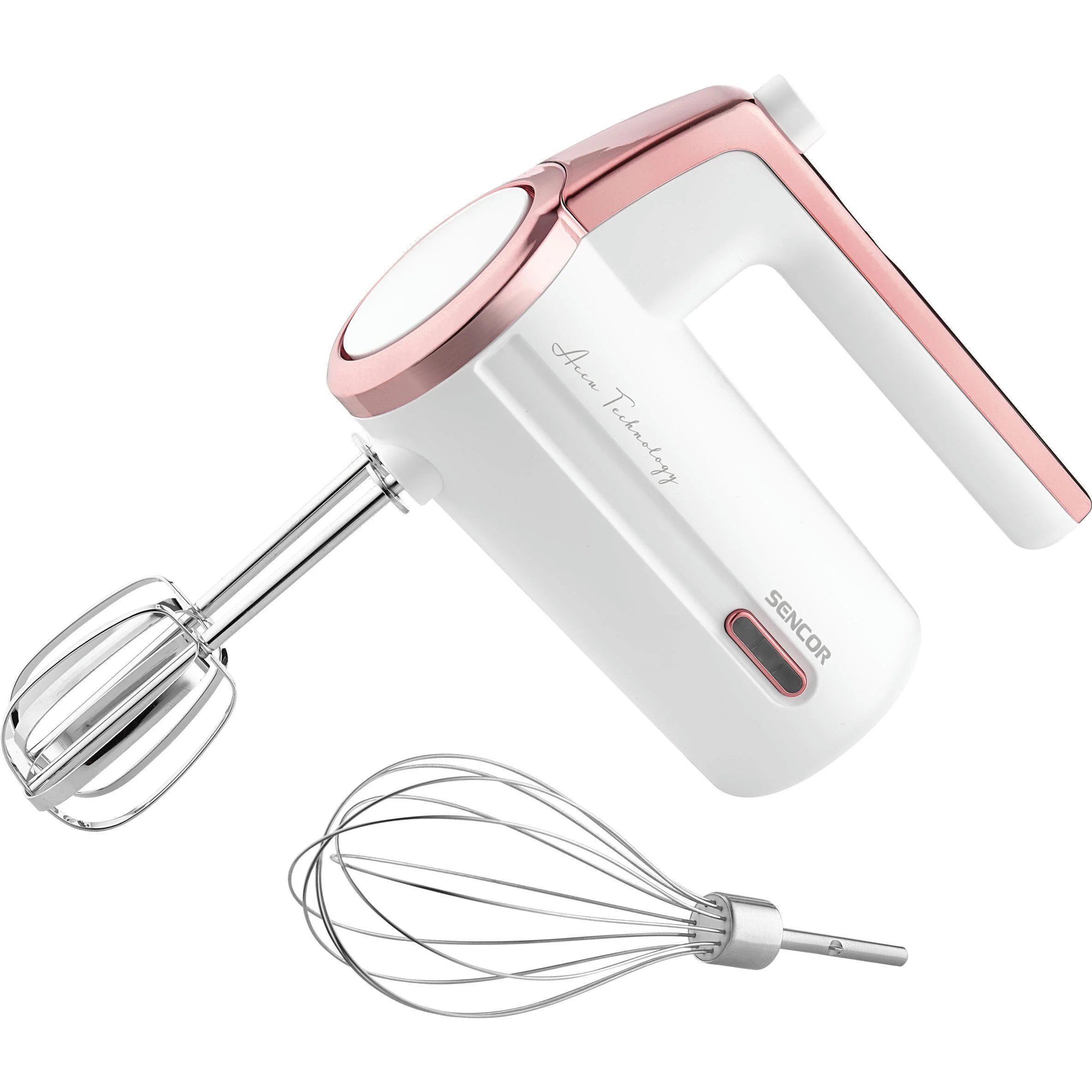 Міксер Sencor ручний Accu technology, 50Вт, насадки-2, безпровідний, USB-C, білий - 14