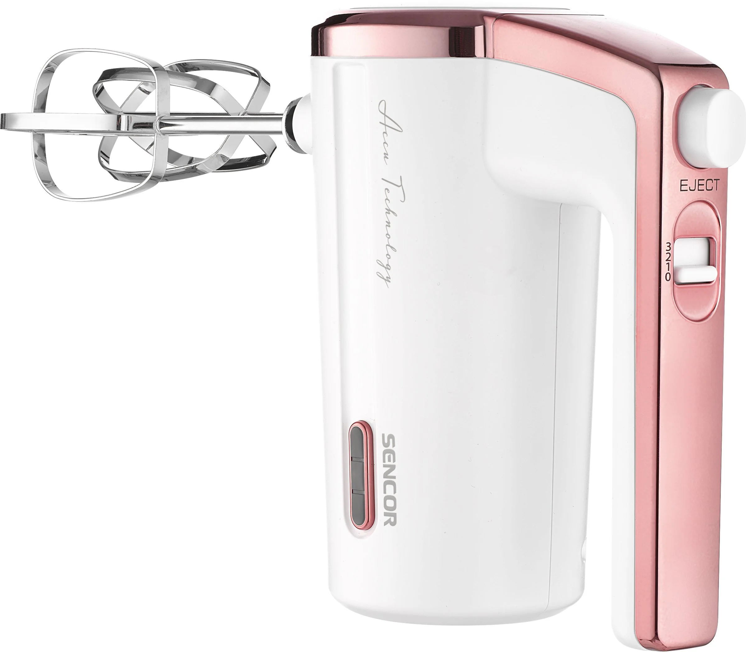 Міксер Sencor ручний Accu technology, 50Вт, насадки-2, безпровідний, USB-C, білий - 8