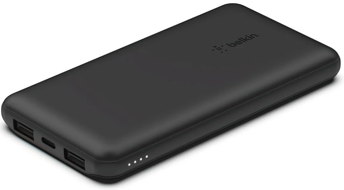 Акумулятор портативний літій-іонний Power Bank Belkin 10000мА·год, 15Вт, 2хUSB-A/USB-C, чорний - 2