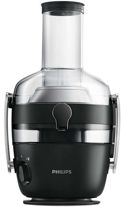 Соковитискач Philips Avance Collection відцентрований 1000Вт, чаша-1л, жмих-2.1л, жолоб на ціле яблу
