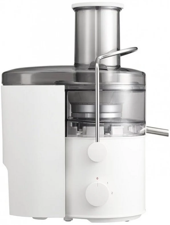 Соковитискач Panasonic відцентрований 1000Вт, чаша-1.5л, жмих-2л, жолоб на ціле яблуко, пластик/мета - 2