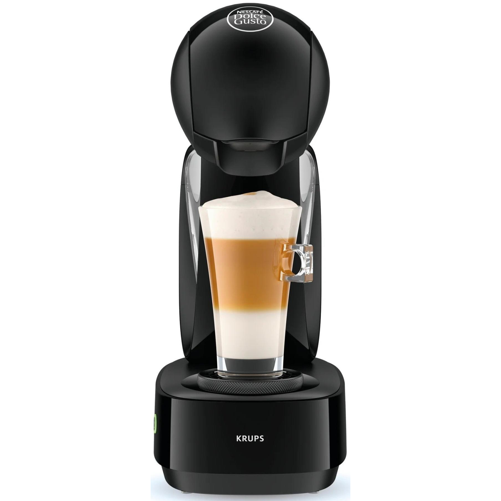 Кавоварка Krups капсульна Infinissima, 1.2л, капсули NESCAFE Dolce Gusto, чорний - 3