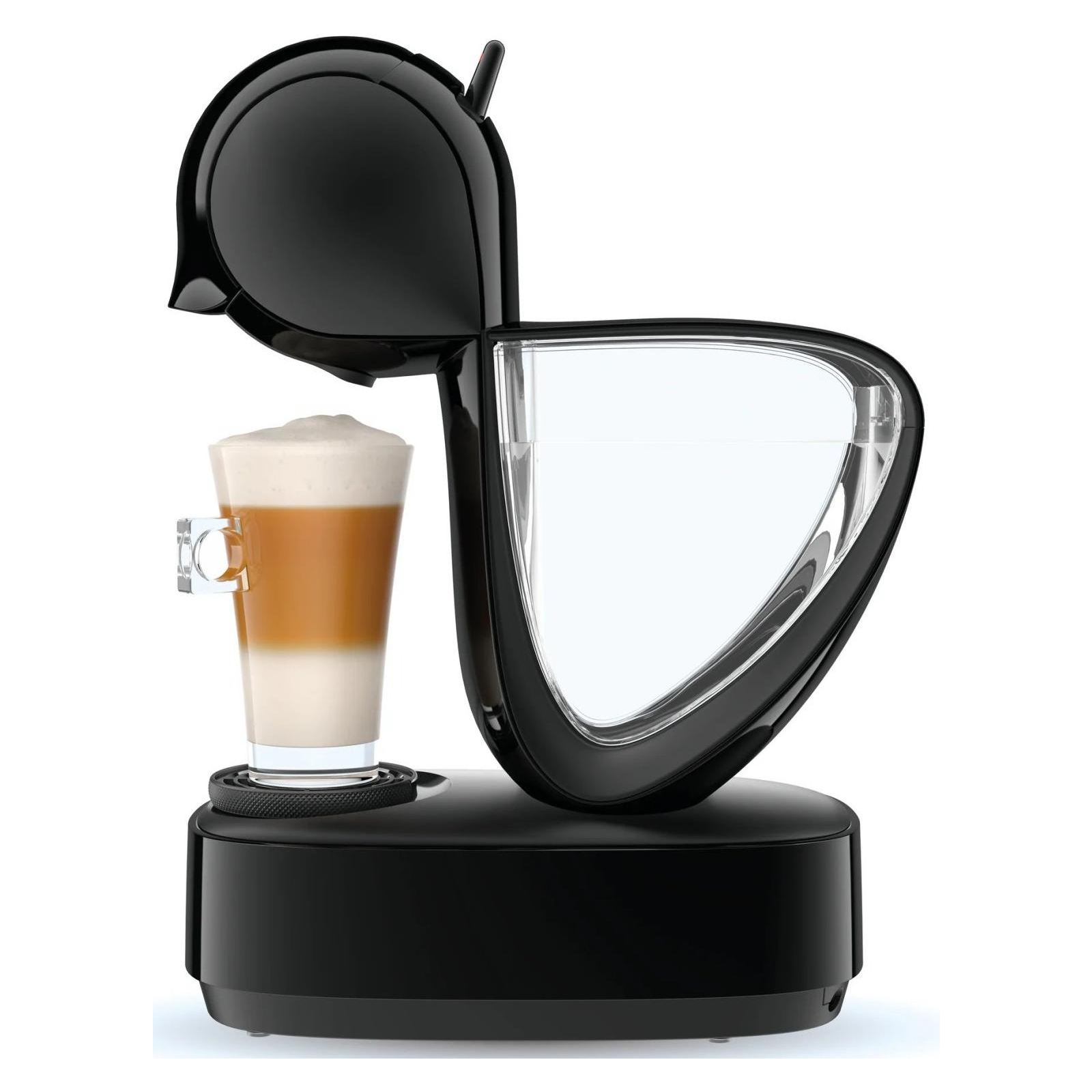 Кавоварка Krups капсульна Infinissima, 1.2л, капсули NESCAFE Dolce Gusto, чорний - 5
