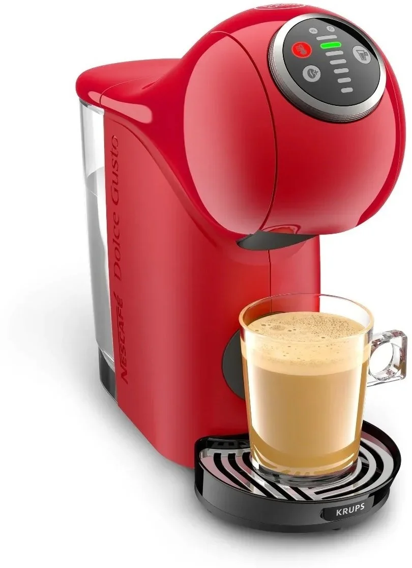 Кавоварка Krups капсульна Dolce Gusto Genio S Plus 0.8л, капсули, сенcорне керування, червоний - 2