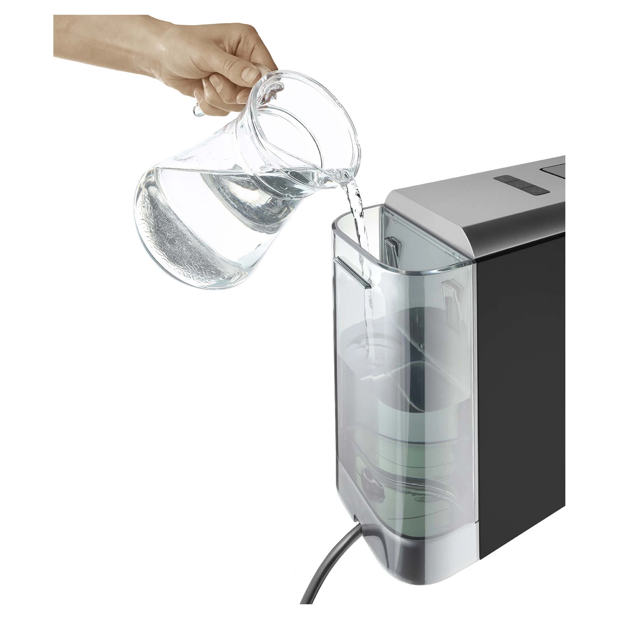 Кавоварка Catler капсульна Porto 0.8л, капсули, мелена кава, механічне керування, чорно-сірий - 8