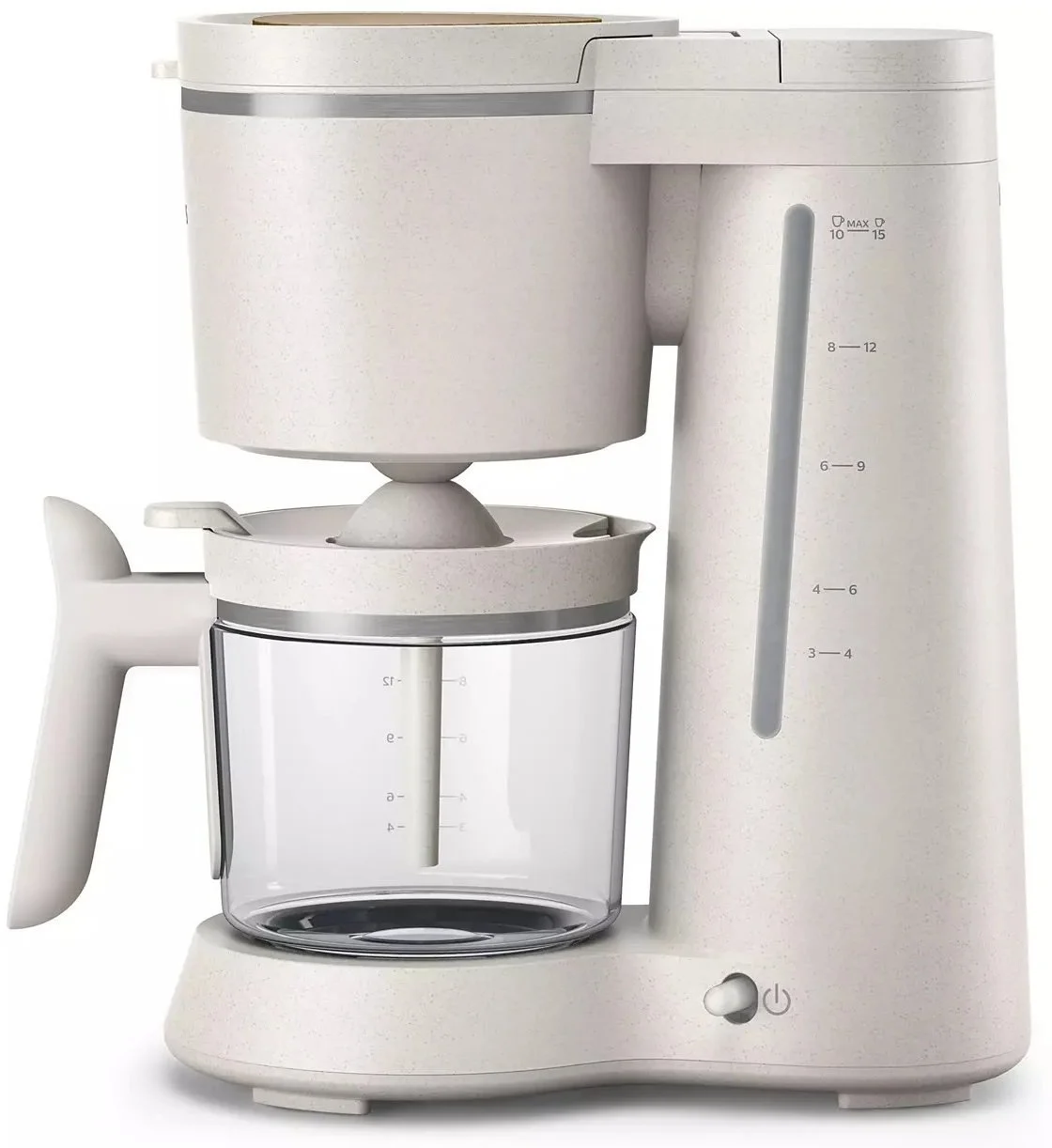 Кавоварка Philips крапельна Series 5000 1.2л, мелена, білий - 2