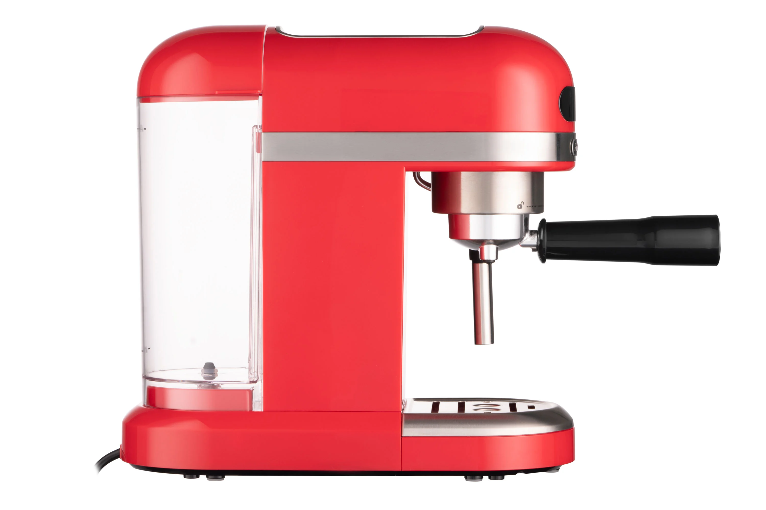 Кавоварка Ardesto ріжкова 1.4л, мелена, ручний капучинатор, підігрів чашок, червоний - 20