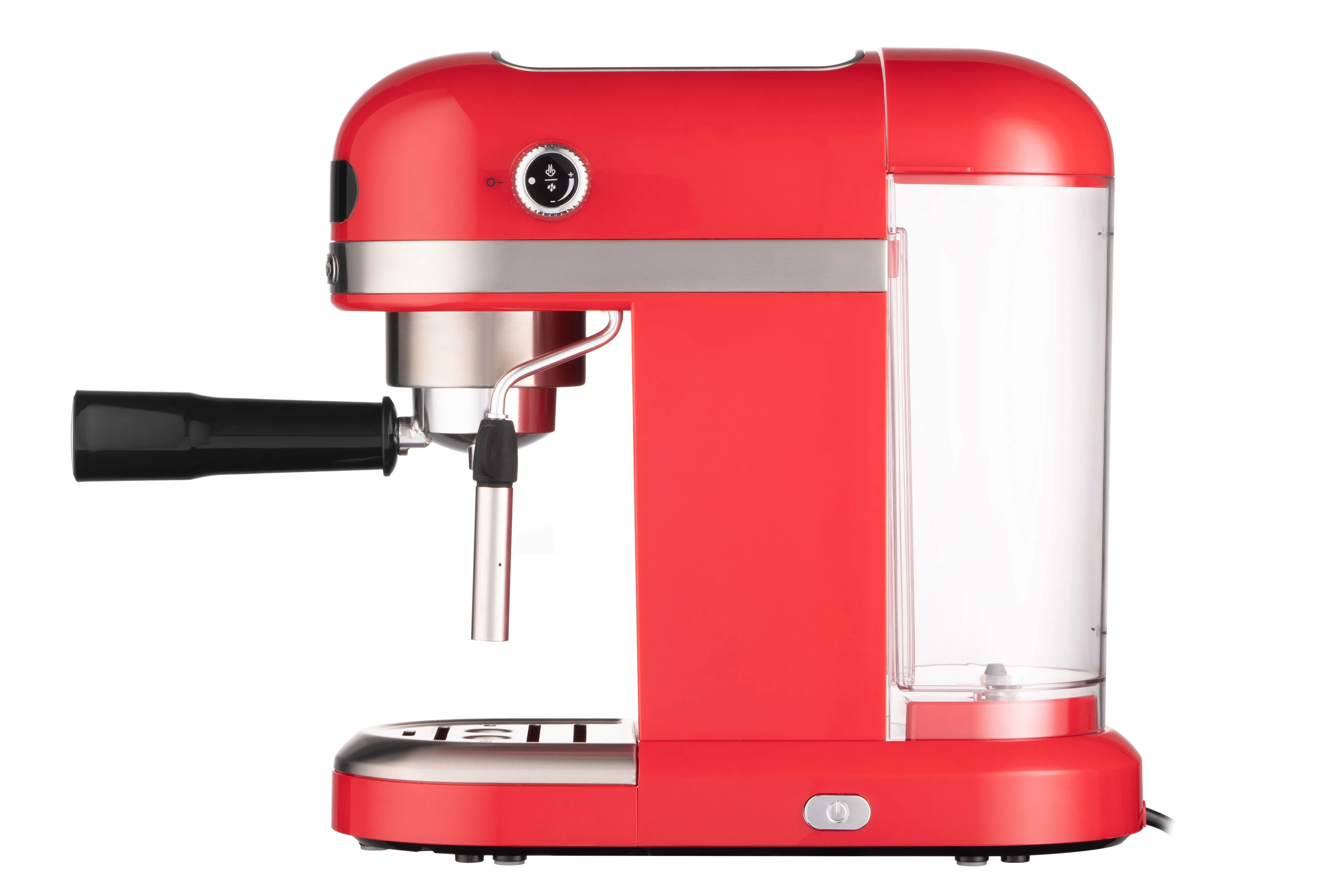 Кавоварка Ardesto ріжкова 1.4л, мелена, ручний капучинатор, підігрів чашок, червоний - 19