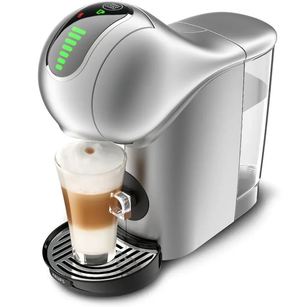Кавоварка Krups капсульна Dolce Gusto Genio S Touch, 0.8л, капсули, сенcорне керування, сріблястий - 2