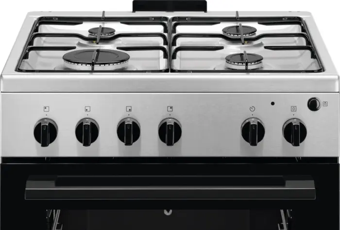 Плита Electrolux газовая, 59л, 60x60см, нерж - 2