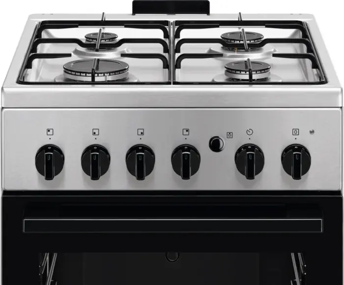 Плита Electrolux газовая, 59л, 50x60см, нерж - 2