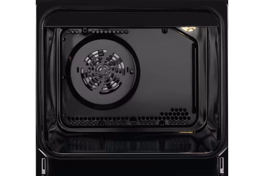 Плита Electrolux комбинированная 3 газ + 1 электро, 57л, 50x60см, конвекция, нерж - 2