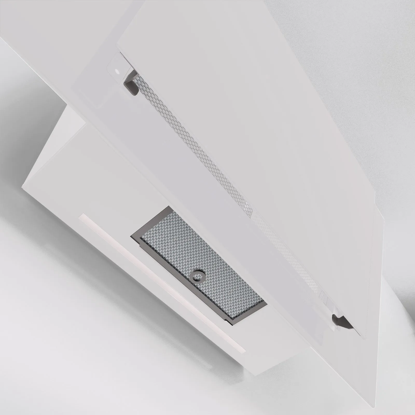 Вытяжка наклонная Cata, 80см, 1350м.куб/ч, Thalassa 800 xgwh, белый - 2