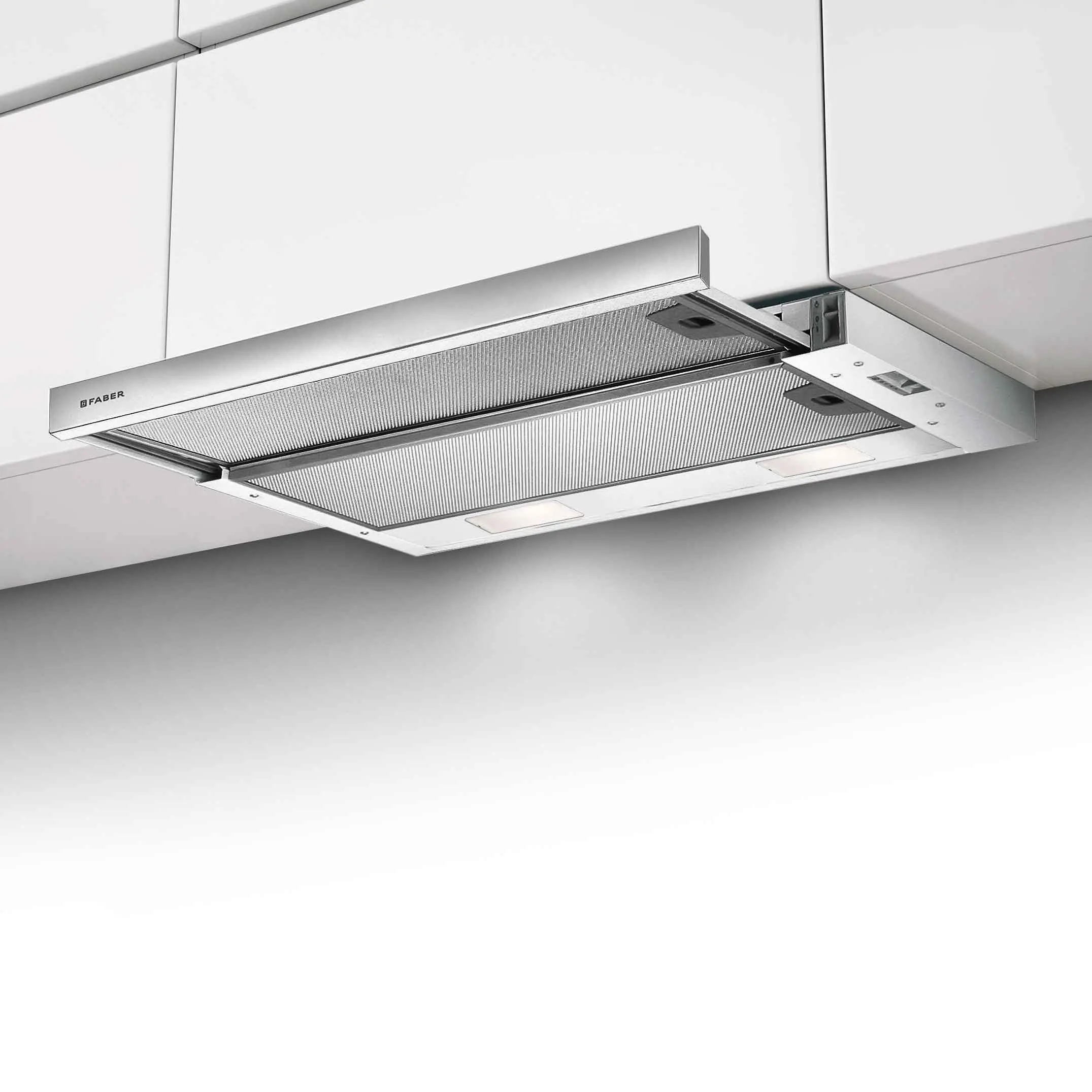 Вытяжка Faber телескопическая, 50см, 584м.куб/ч, Flexa Ng W A50, нерж - 2