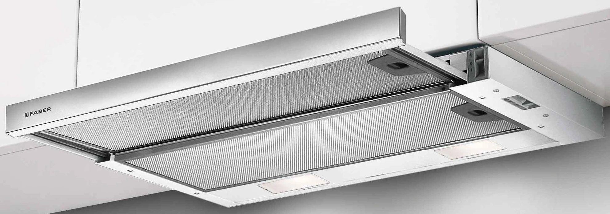 Вытяжка Faber телескопическая, 50см, 584м.куб/ч, Flexa Ng W A50, нерж