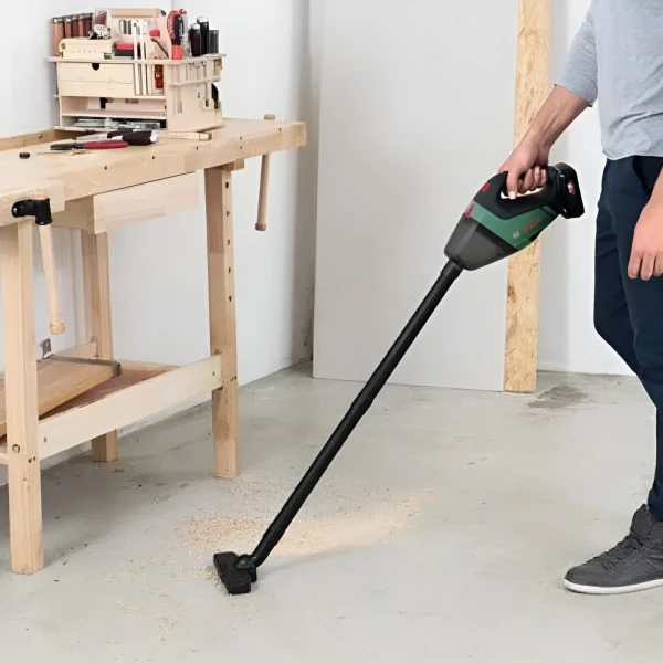 Пилосос професійний акумуляторний Bosch UniversalVac 18, 18В, 9кПа, контейнер 0,5л, 1,3кг без АКБ та - 2