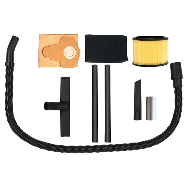 Пилосос професійний Einhell TC-VC 1825, 1250Вт, 180мБар, контейнер 25л, 6кг - 2