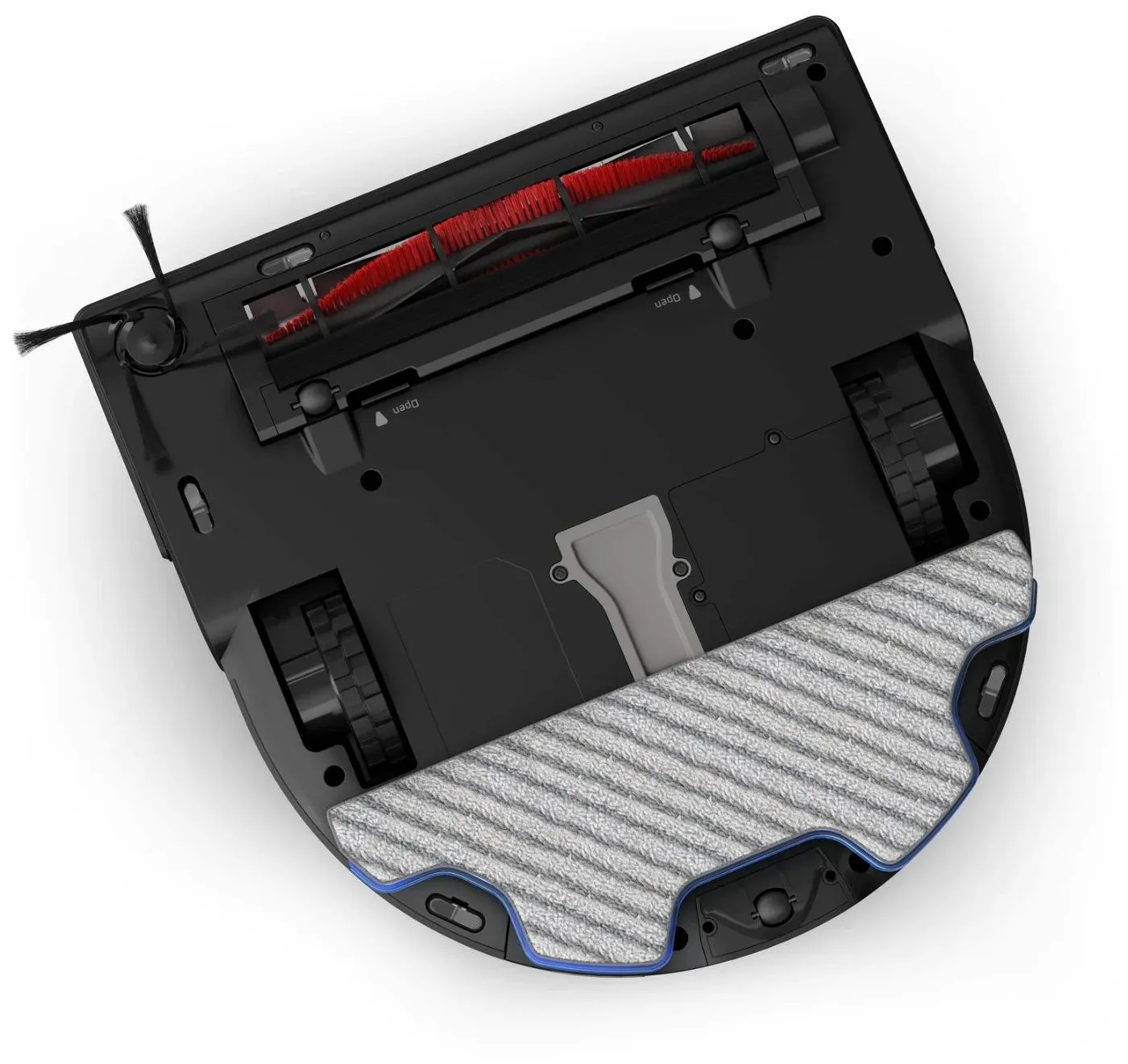 Робот-пилосос Rowenta миючий X-Plorer Serie 240+ AI Animal & Allergy, 8000ПаВт, h=9,7см, 0,22л, конт