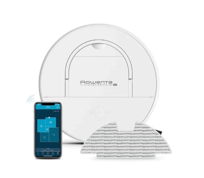 Робот-пилосос Rowenta миючий X-Plorer S130AI Animal & Allergy, 2700ПаВт, h=8см, 0,5л, контейнер -0,1