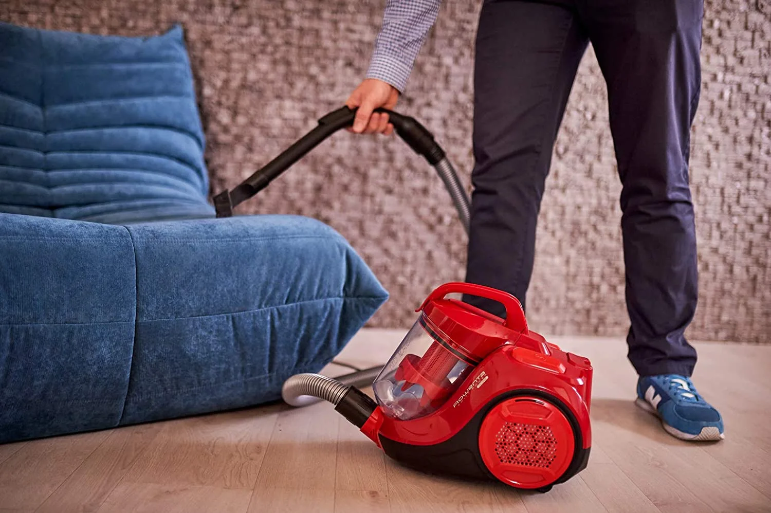 Пилосос Rowenta контейнерний Swift Power Cyclonic, 750Вт, контейнер -1,2л, НЕРА, червоний