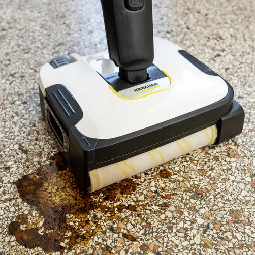 Підлогомийна машина Karcher безпровідна FC 2-4 Battery Set, вода -0,2л, автономія до 20хв, вага- - 2
