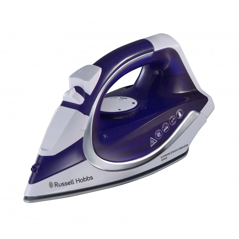 Праска Russell Hobbs безпровідна Supreme Steam Cordless, 2400Вт, 300мл, паровий удар -40гр, постійна