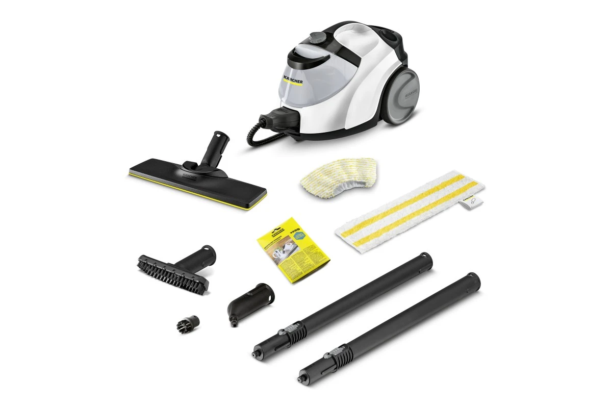Пароочисник Karcher SC 5 EasyFix Premium Iron Plug, 2200Вт, 2000мл, 4,2Бар, білий