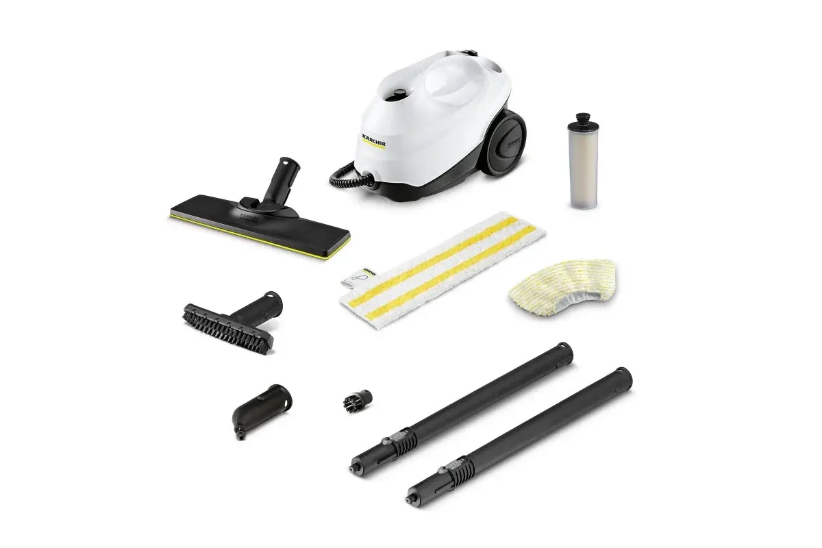 Пароочисник Karcher SC 3 EasyFix, 1900Вт, 1000мл, 3,5Бар, білий