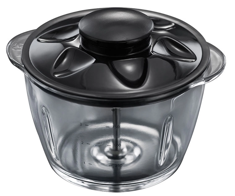 Подрібнювач Russell Hobbs Matte Black, 200Вт, чаша-500мл, скло, корпус-пластик, чорний - 4