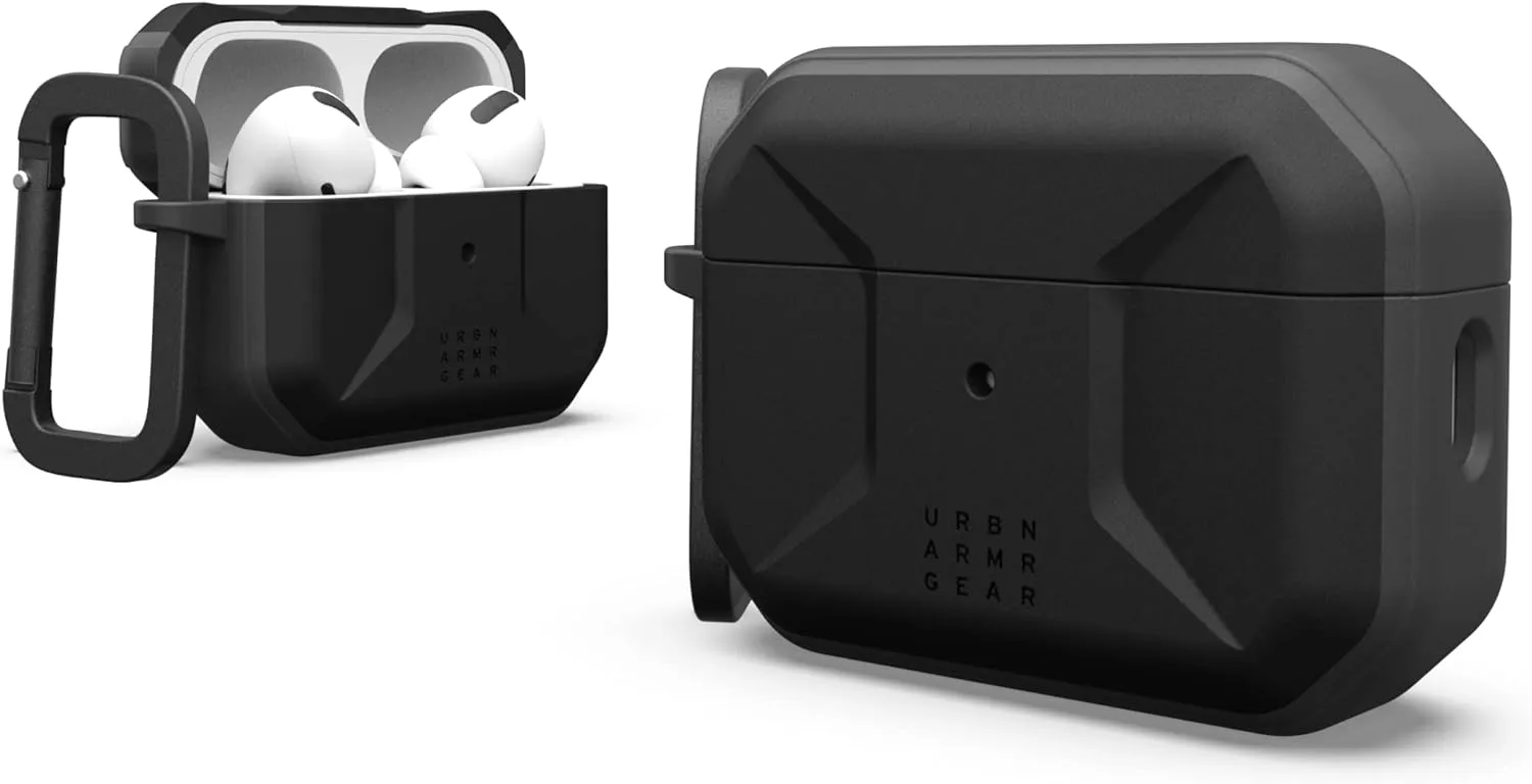 Чохол UAG для AirPods Pro (Gen 2, 2022), Civilian, Black - 2