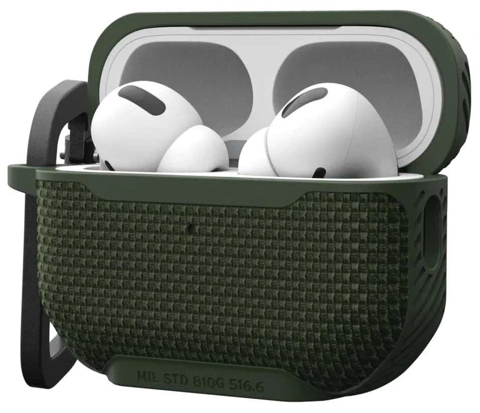Чохол UAG для AirPods Pro (Gen 2, 2022), Metropolis, Olive Drab - 2