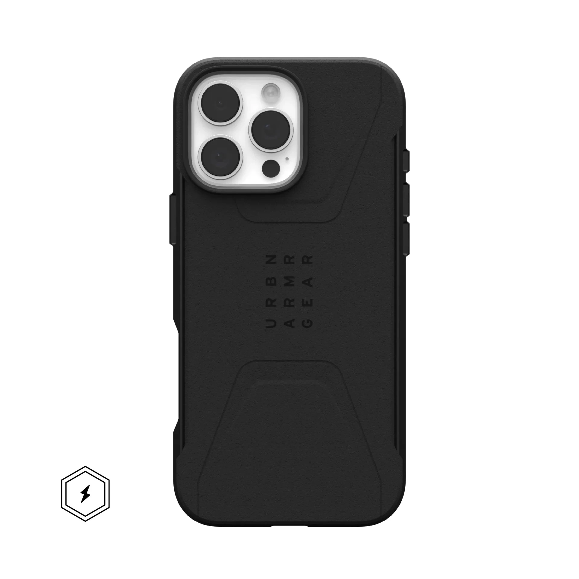 Чохол UAG для iPhone 16 Pro Max, Civilian Magsafe, Black