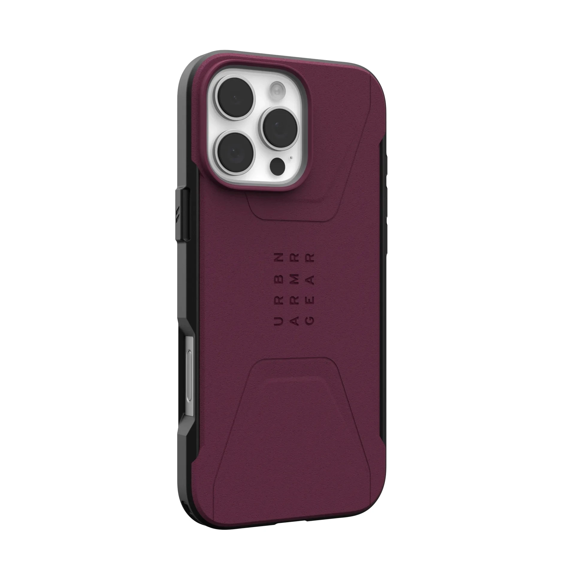 Чохол UAG для iPhone 16 Pro Max, Civilian Magsafe, Bordeaux - 2
