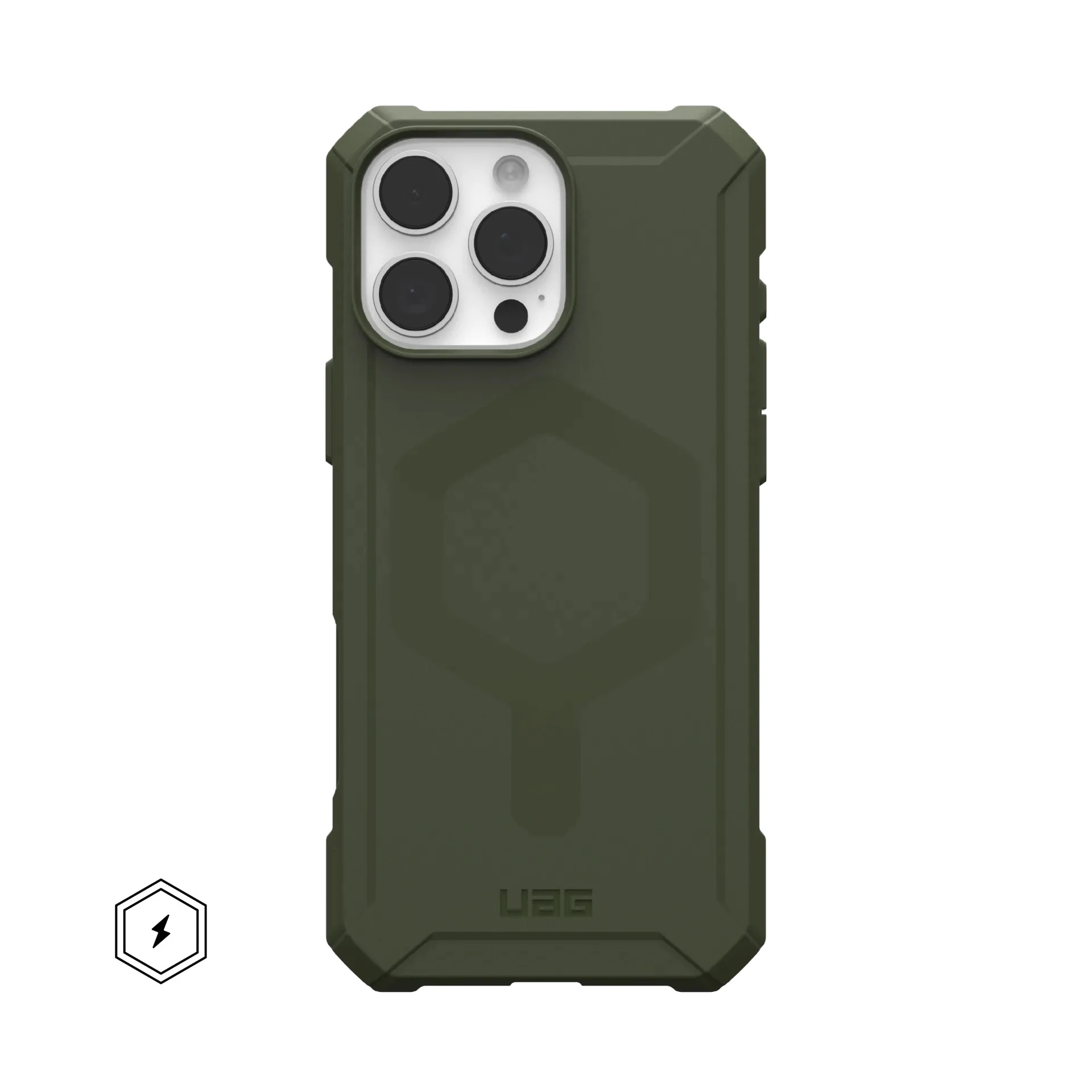 Чохол UAG для iPhone 16 Pro Max, Essential Armor Magsafe, Olive Drab