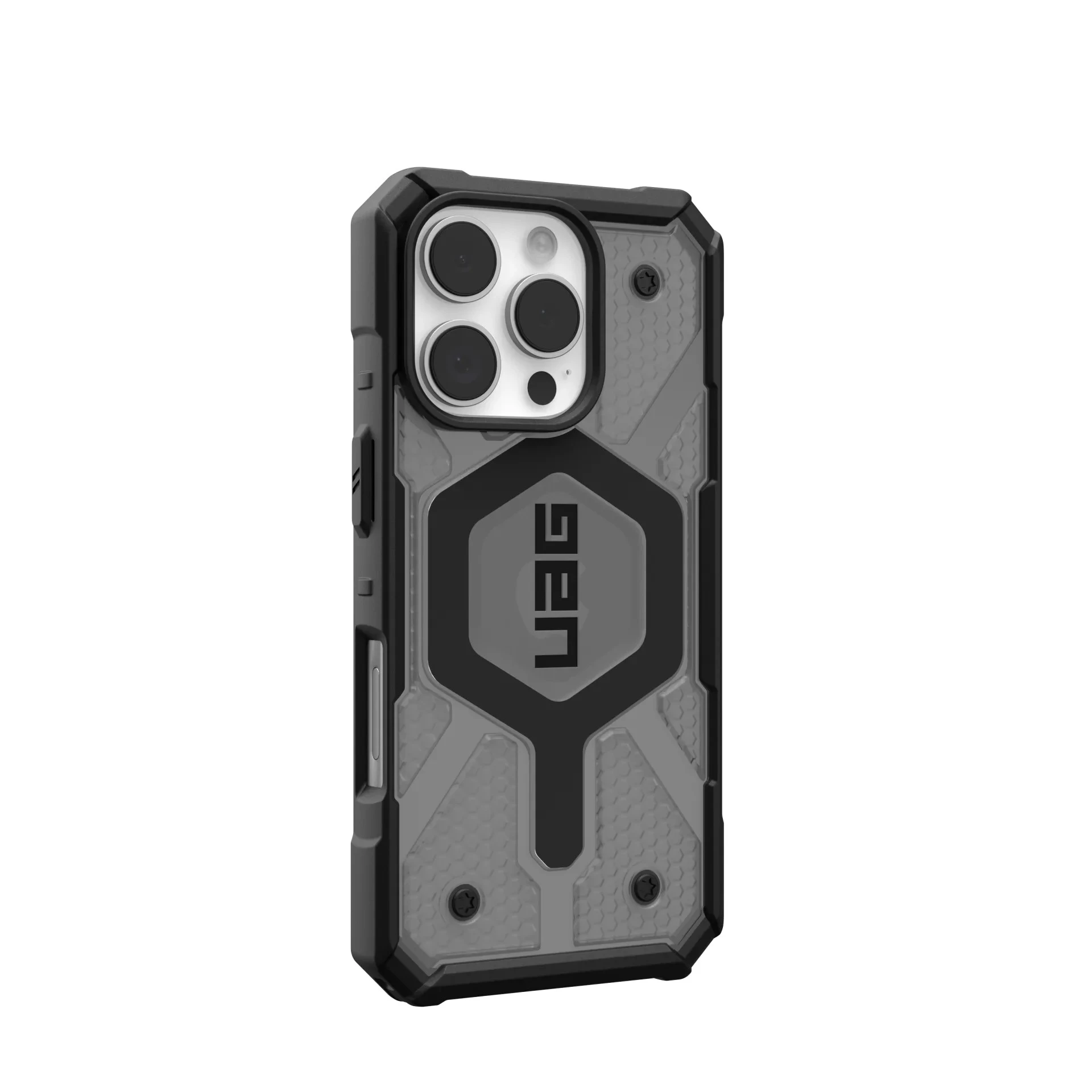 Чохол UAG для iPhone 16 Pro, Pathfinder Clear Magsafe, Ash - 2