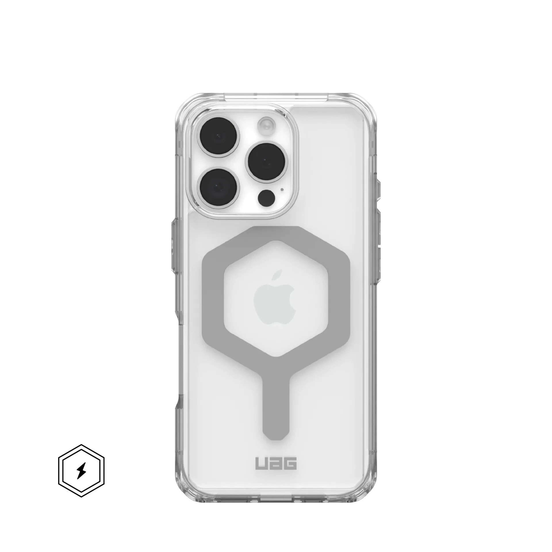 Чохол UAG для iPhone 16 Pro, Plyo Magsafe, Ice/Silver