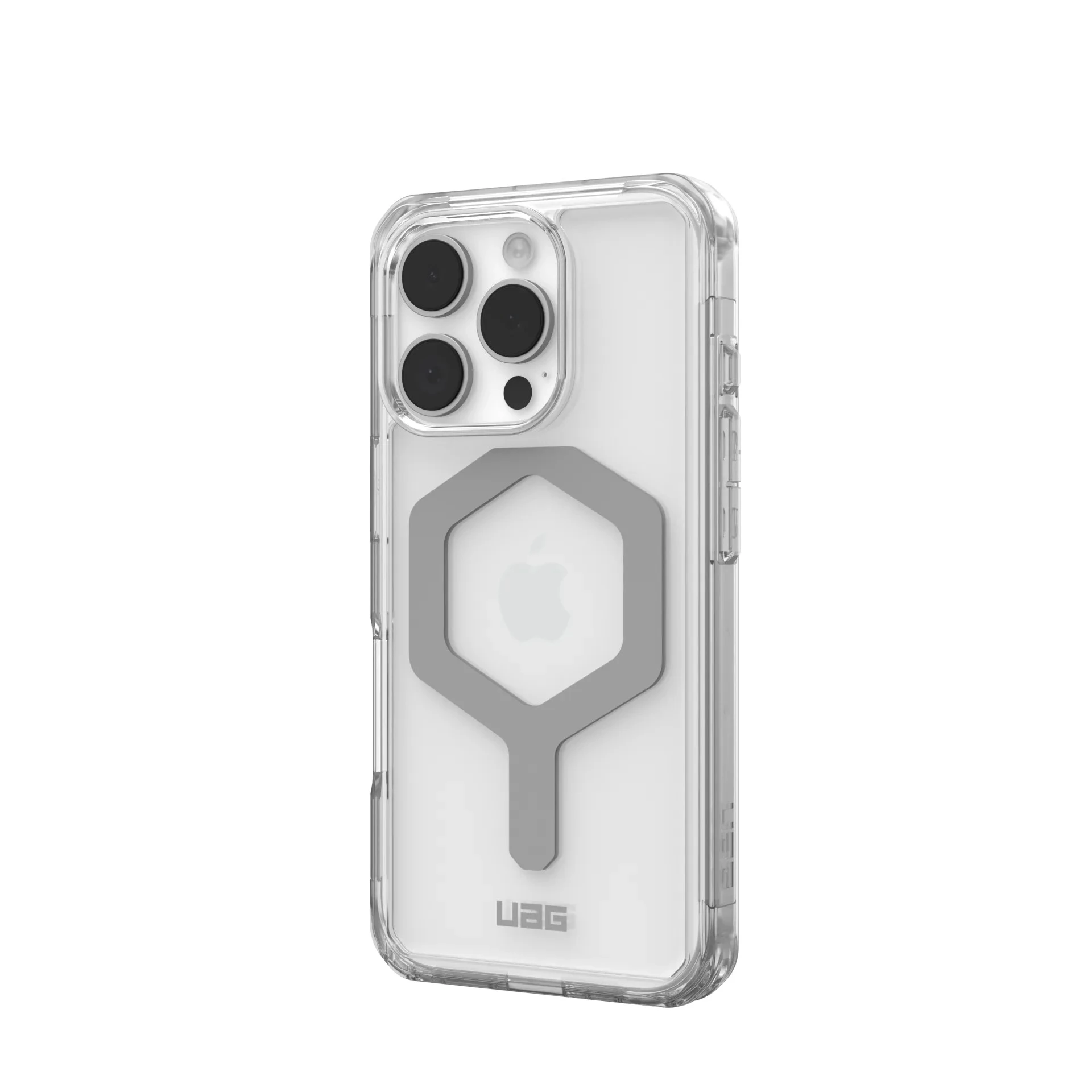 Чохол UAG для iPhone 16 Pro, Plyo Magsafe, Ice/Silver - 2