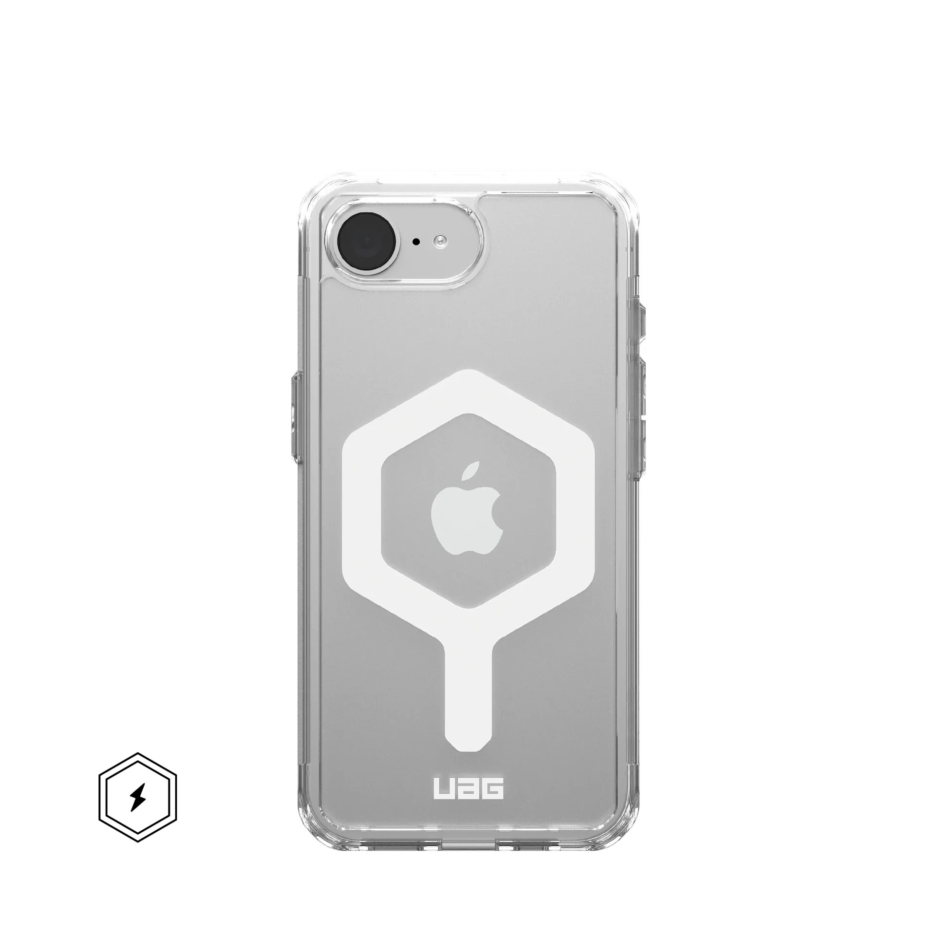 Чохол UAG для iPhone 16E (4th Gen, 2025), Plyo MagSafe, Ice/White