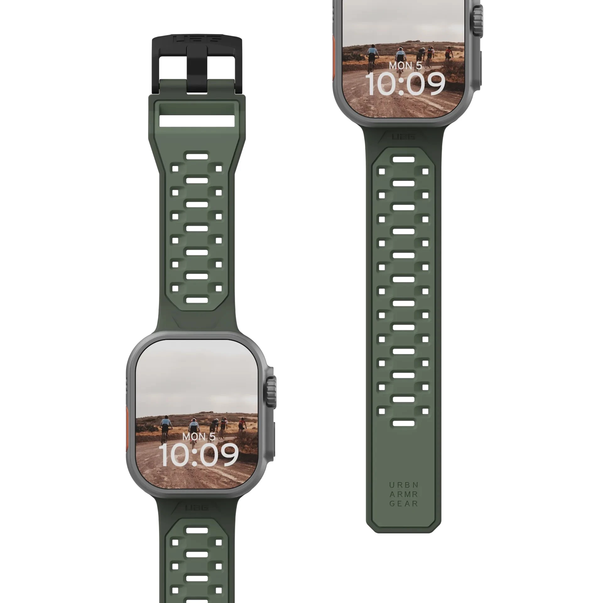Ремінець UAG для Apple Watch Ultra 2/Ultra-49-45-44mm, Civilian, Olive Drab