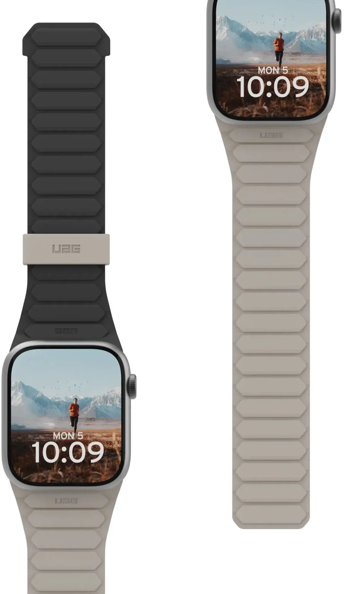 Ремінець UAG для Apple Watch Ultra 2/Ultra-49-45-44mm, Pathfinder, Black/Titanium