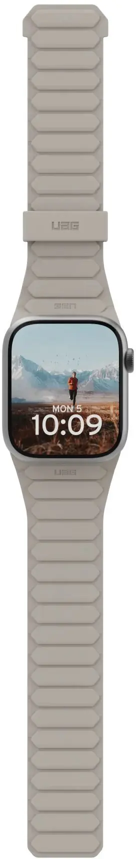 Ремінець UAG для Apple Watch Ultra 2/Ultra-49-45-44mm, Pathfinder, Black/Titanium - 2