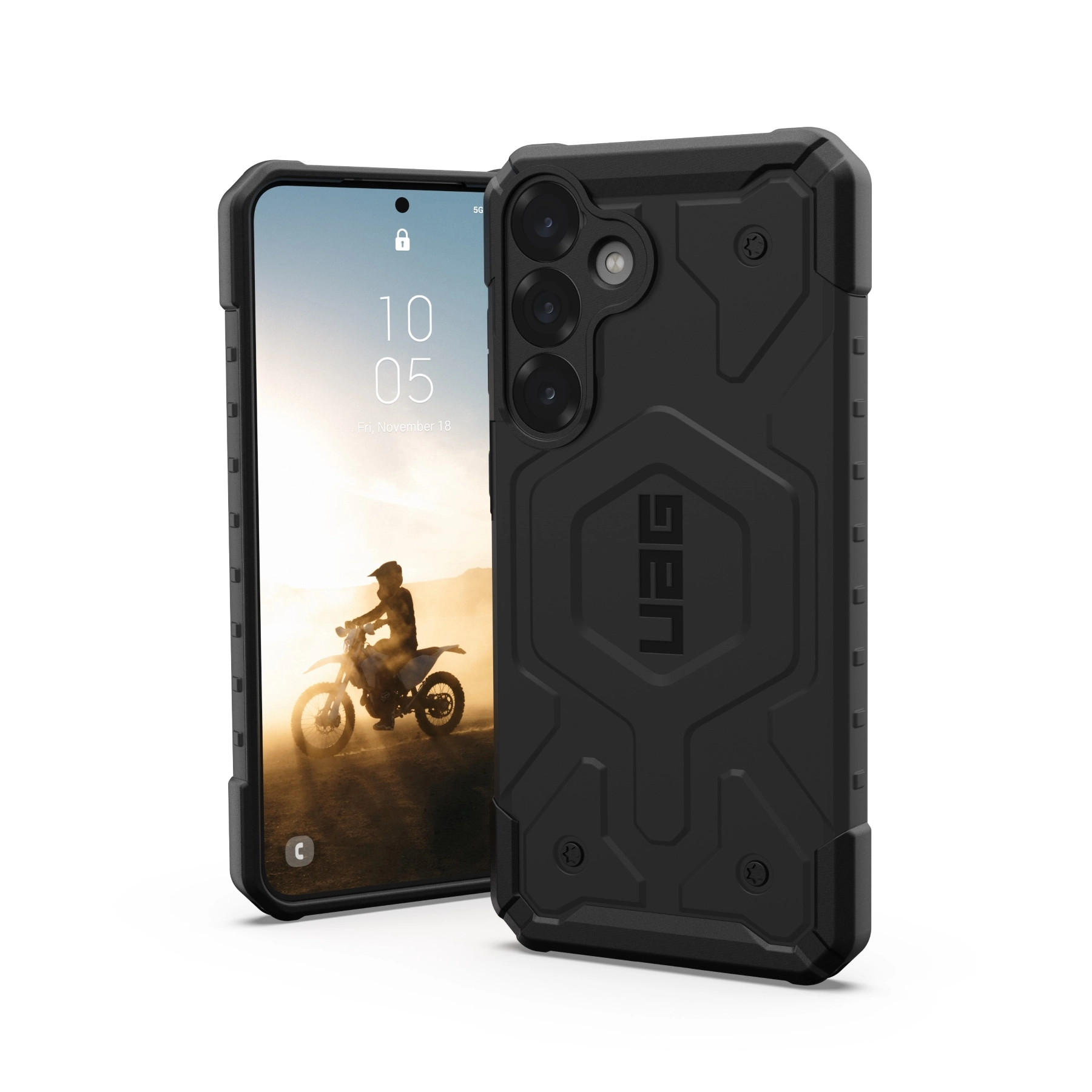 Чохол UAG для Samsung Galaxy S25+, Pathfinder, Black - 2