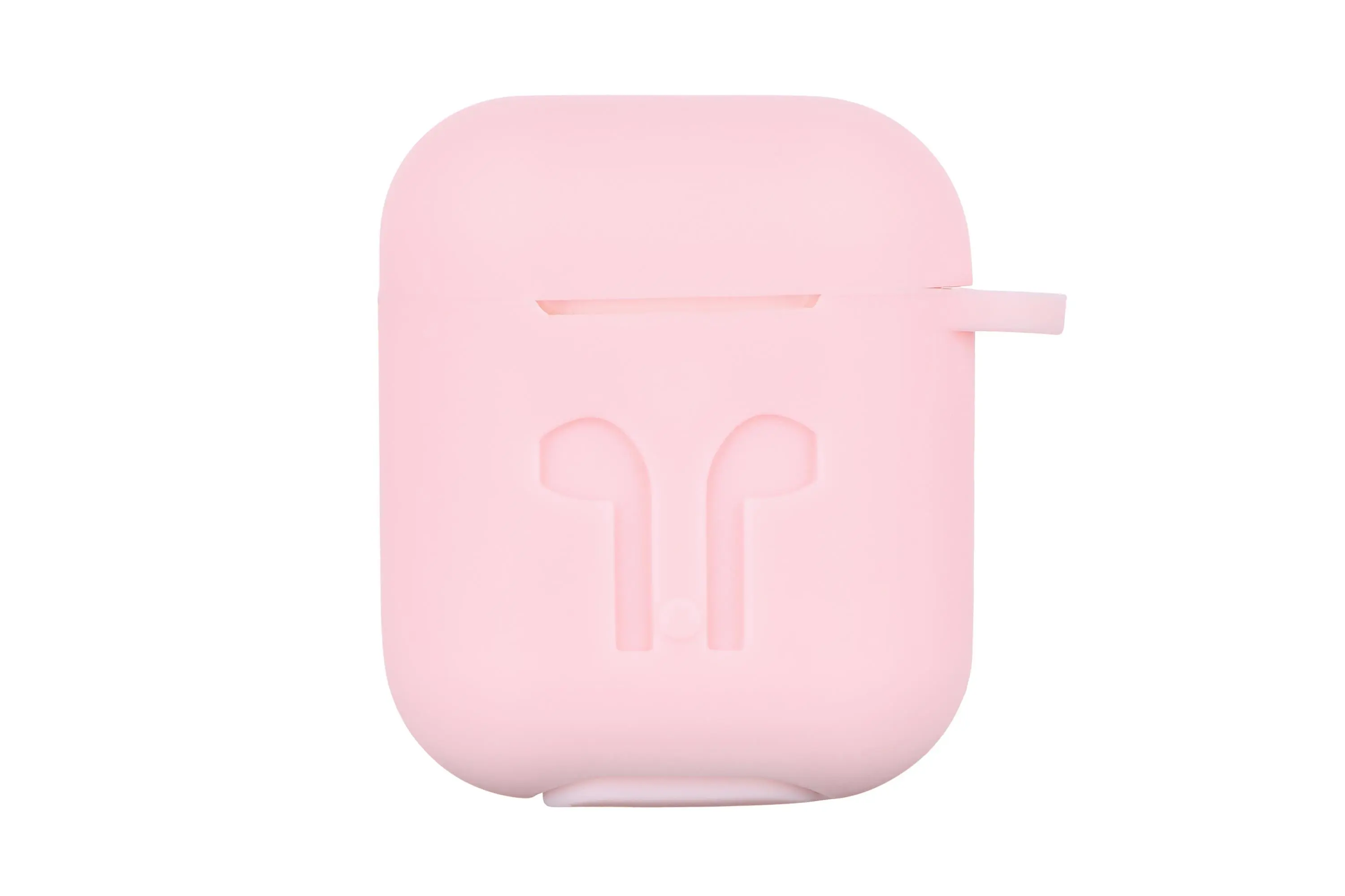 Чохол 2Е для AirPods (Gen 1-2, 2016-2019), Pure Color Silicone Imprint (3.0mm), бордовий - 2