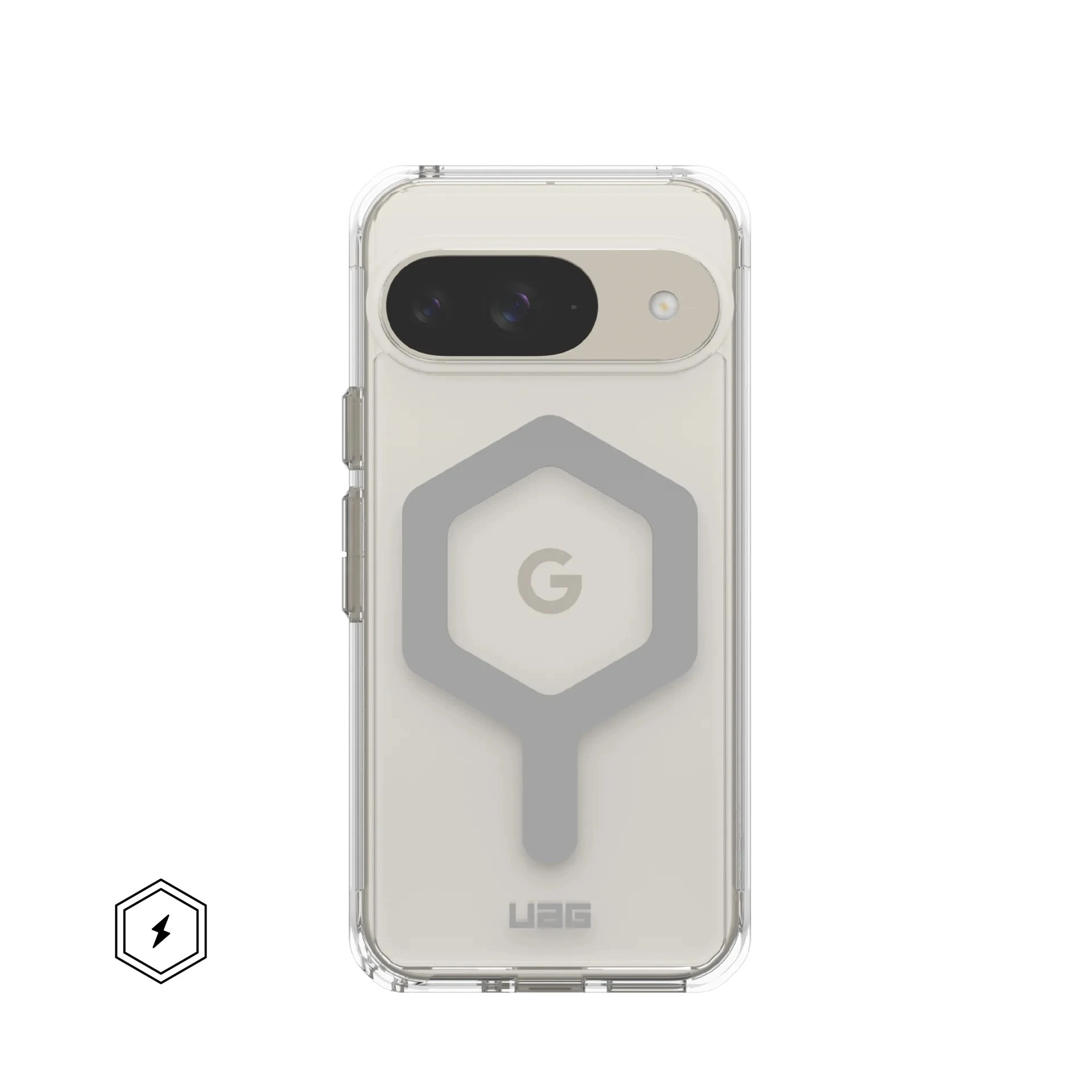 Чохол UAG для Google Pixel 9, Plyo Pro Magnetic, Ice/Silver